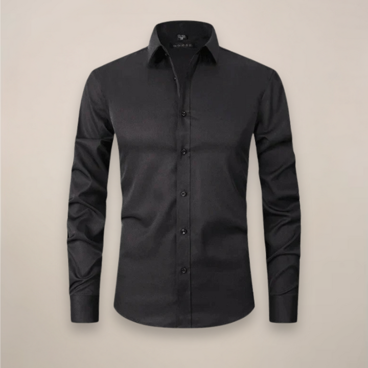 Camicia Uomo Business Maniche Lunghe Senza Stiratura