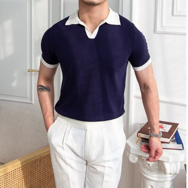 Polo Uomo in Maglia Manica Corta Classica