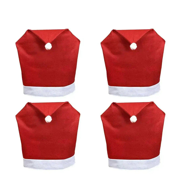 Coprisedie Natalizi Unisex Tessuto Elasticizzato Adatto Sala da Pranzo - Vesarelli