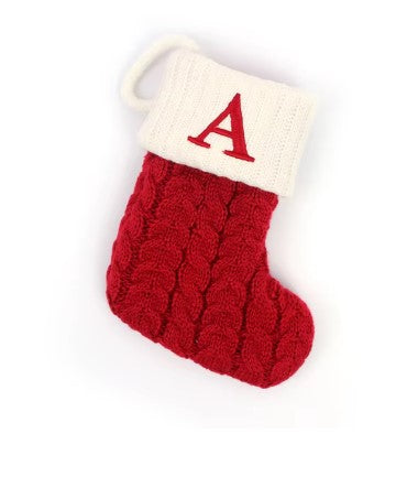 Calza Natalizia Unisex in Morbido Peluche Polsino Nordic Style - Vesarelli