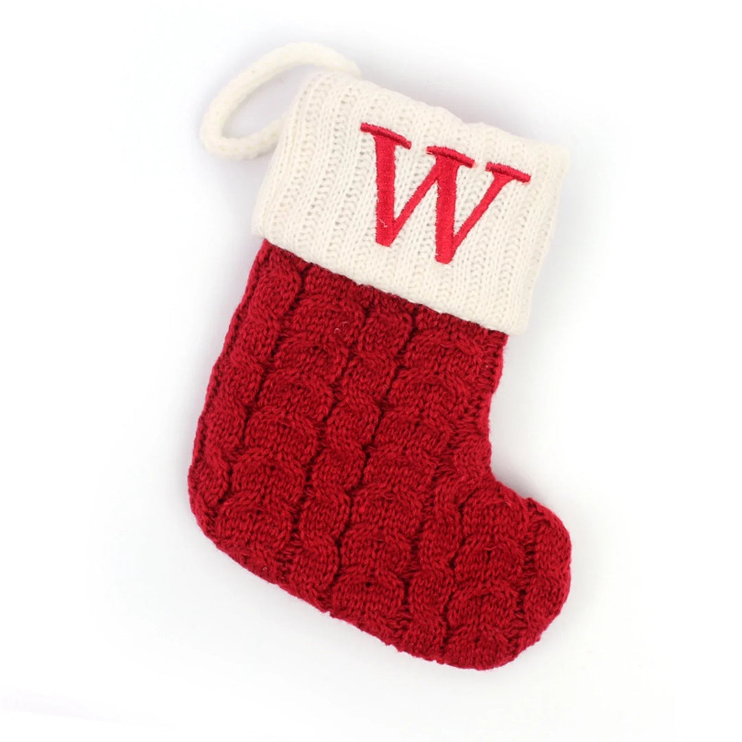 MerrySock – Calza natalizia nordica con polsino in morbido peluche 15