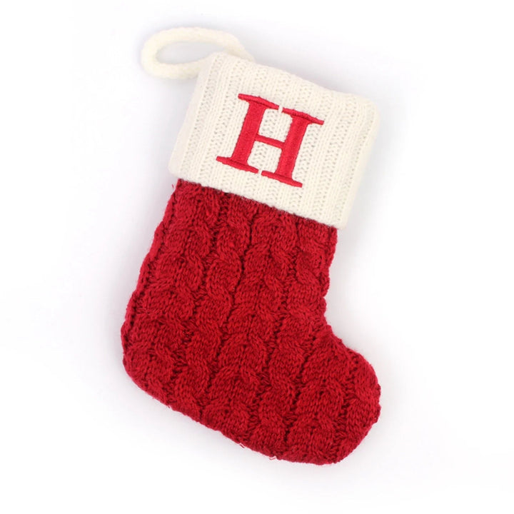 MerrySock – Calza natalizia nordica con polsino in morbido peluche 23