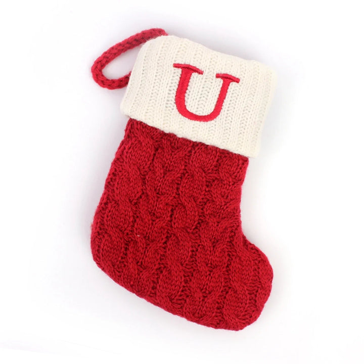 MerrySock – Calza natalizia nordica con polsino in morbido peluche 24