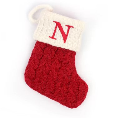 MerrySock – Calza natalizia nordica con polsino in morbido peluche 26