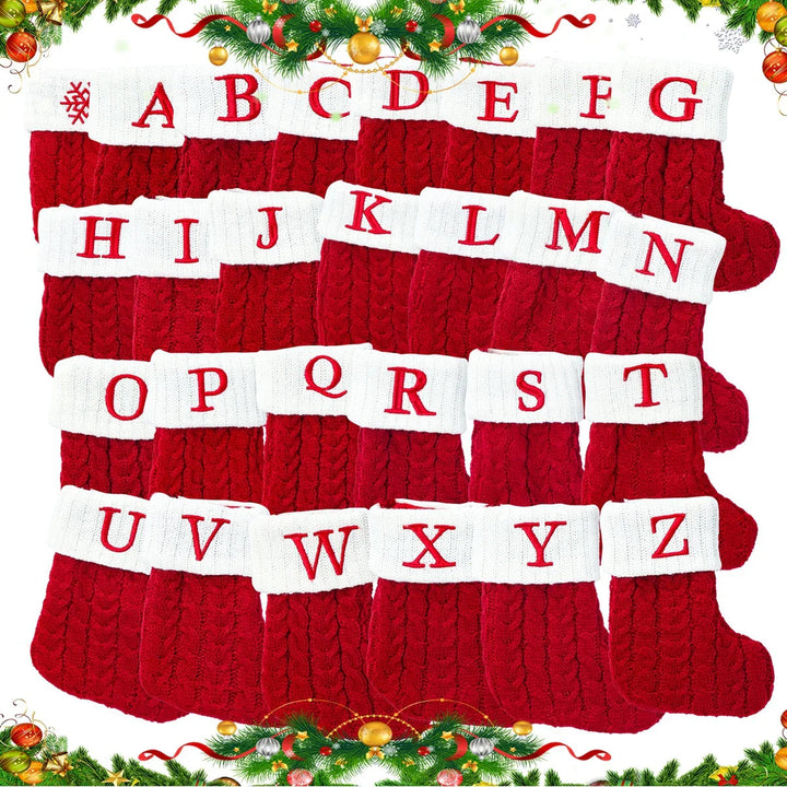 MerrySock – Calza natalizia nordica con polsino in morbido peluche 6