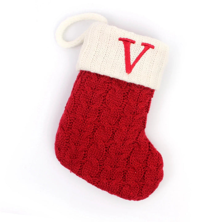 MerrySock – Calza natalizia nordica con polsino in morbido peluche 8