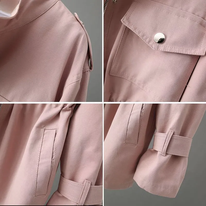 Trench Donna Elegante Vestibilità Classica Versatile