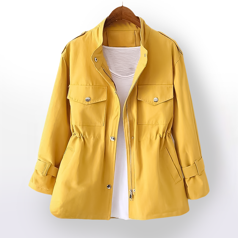 Trench Donna Elegante Vestibilità Classica Versatile