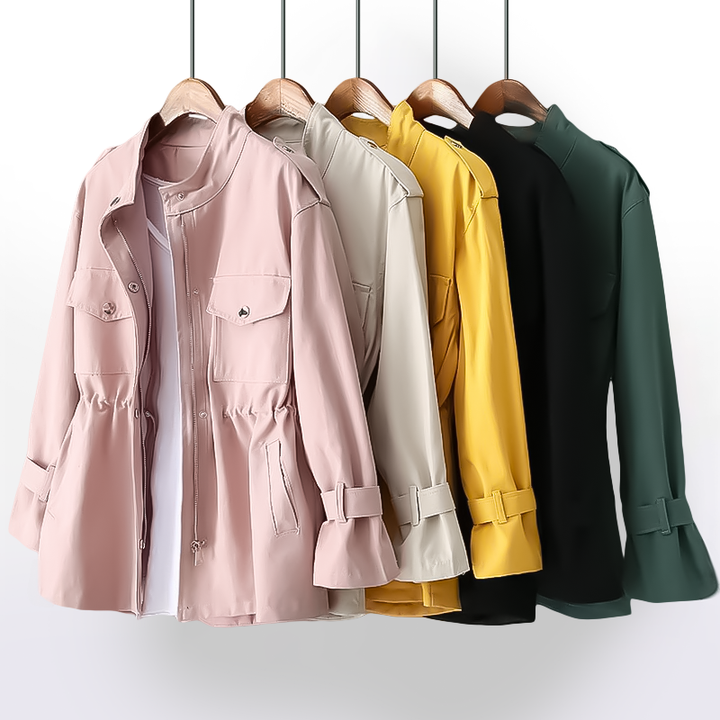 Trench Donna Elegante Vestibilità Classica Versatile