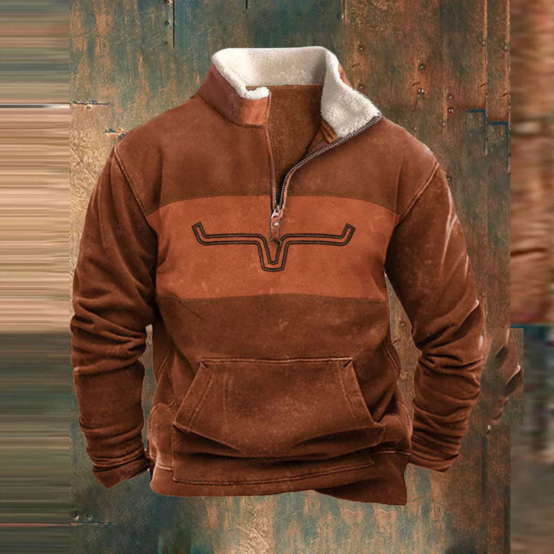 Milan | Maglione da Uomo – Elegante, Caldo & Versatile con Zip a Un Quarto 1