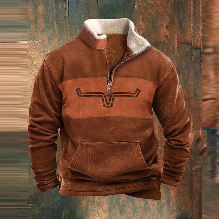 Milan | Maglione da Uomo – Elegante, Caldo & Versatile con Zip a Un Quarto 1