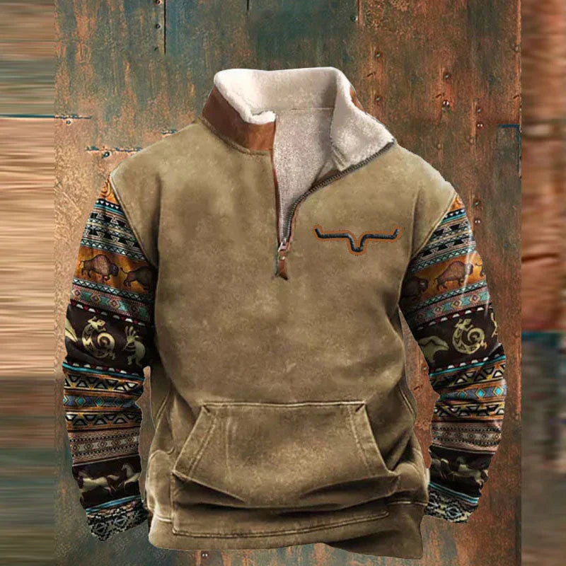 Milan | Maglione da Uomo – Elegante, Caldo & Versatile con Zip a Un Quarto 2