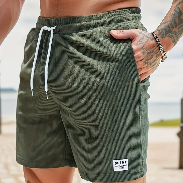 Milan | Pantaloncini Uomo – Comodi, Eleganti e Versatili in Velluto a Coste 0