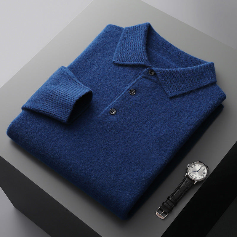 Milanese | Polo Uomo Manica Lunga – Elegante, Morbida & Versatile in Cashmere 3