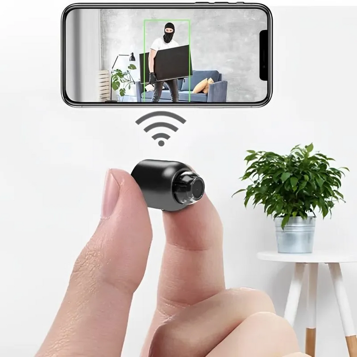 Mini Telecamera Wi-Fi Wireless 5G 1080p HD Portatile - Vesarelli