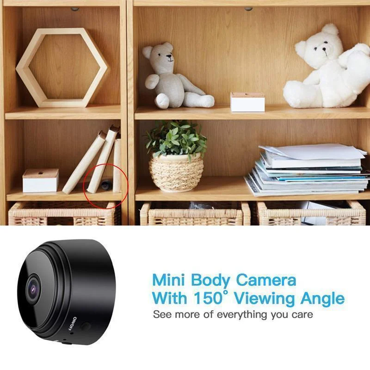 Mini telecamera WiFi magnetica 1080p 1