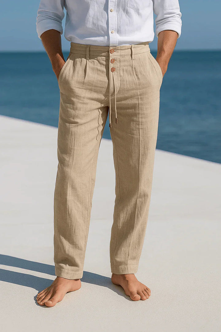 Mistral | Eleganti e Leggeri Pantaloni Uomo in Cotone Estivi 1