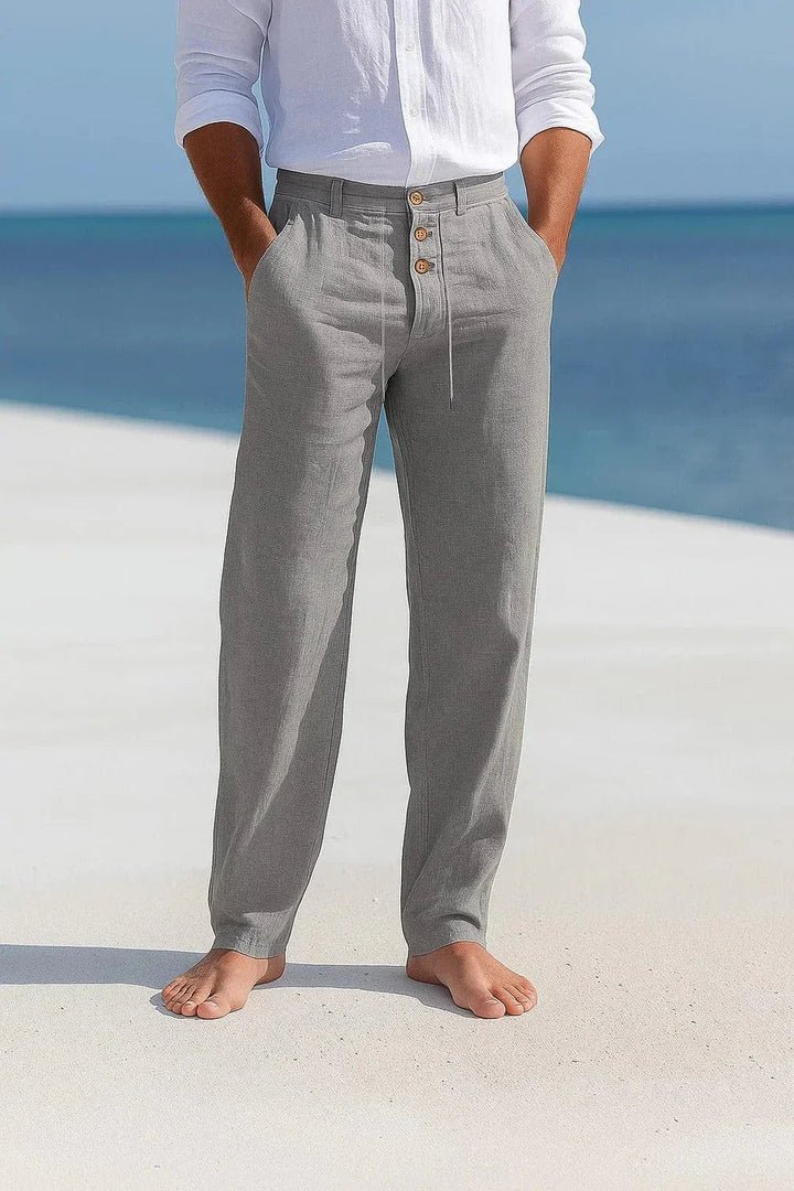Mistral | Eleganti e Leggeri Pantaloni Uomo in Cotone Estivi 2