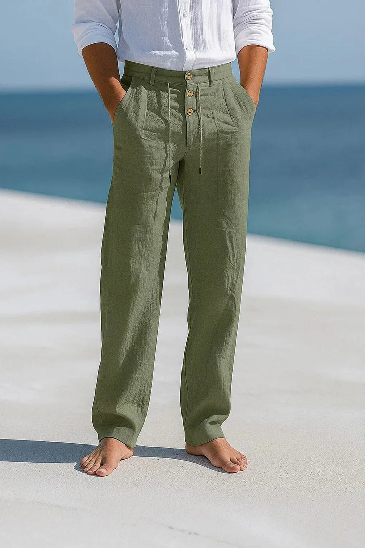 Mistral | Eleganti e Leggeri Pantaloni Uomo in Cotone Estivi 5