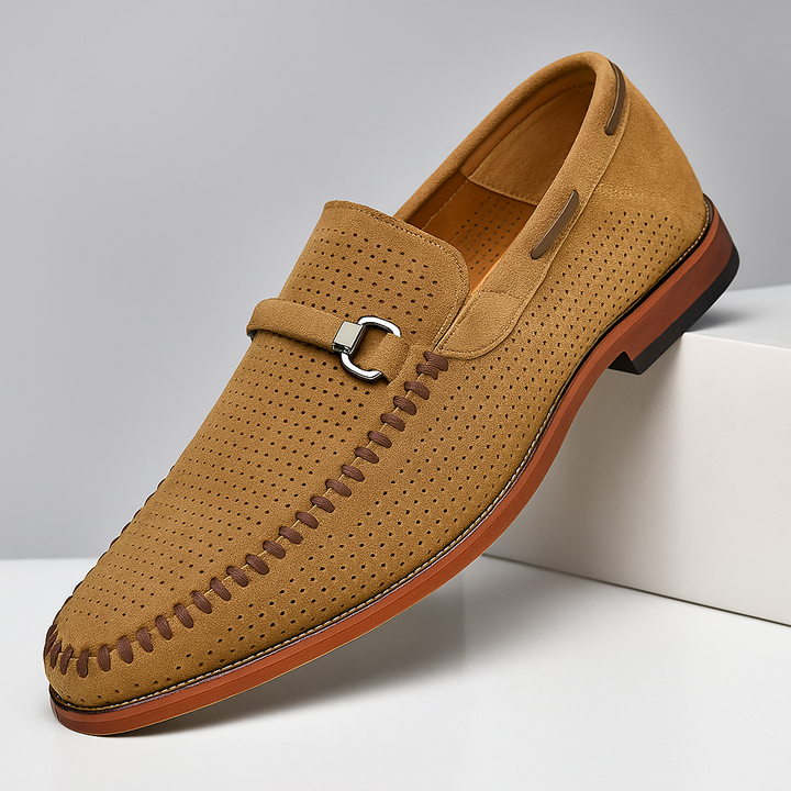 Mocassini Uomo Slip-On Traspiranti Comfort Elegante - Vesarelli