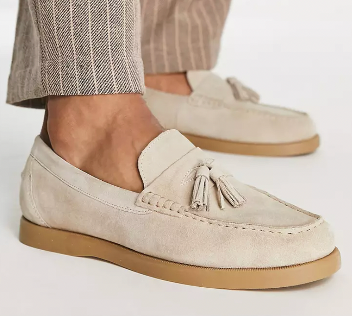 Mocassini Uomo Pelle con Nappine Comfort Quotidiano - Vesarelli