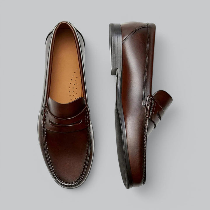 Mocassini Uomo in Pelle Design Classico Comfort Quotidiano - Vesarelli