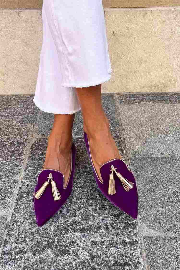 Mocassini con Nappine Eleganti per Donna - Comfort e Stile 4