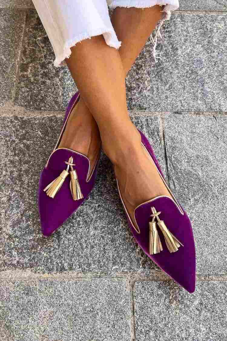 Mocassini con Nappine Eleganti per Donna - Comfort e Stile 5