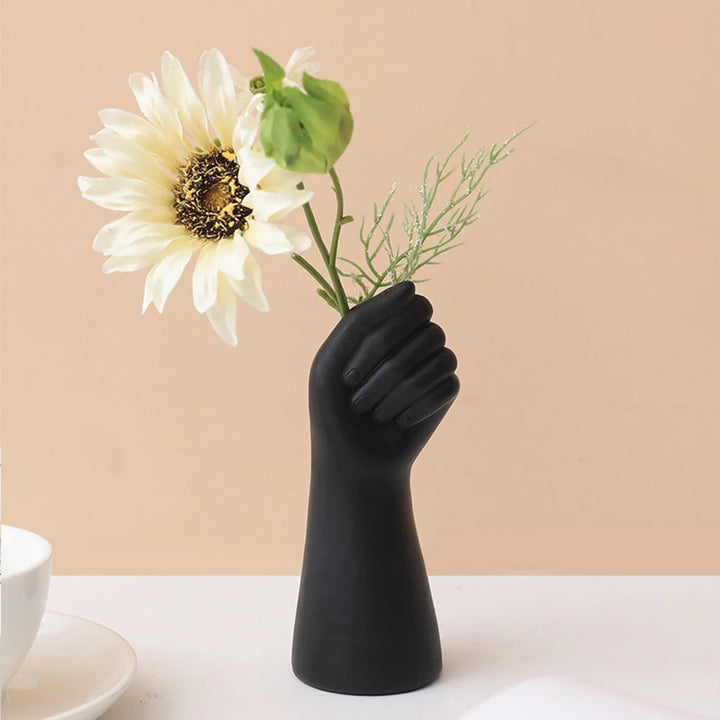 Moderno vaso ornamentale in resina a mano: scultura creativa per esposizione di fiori, tavolo da pranzo o esclusivo accento di stile per la casa 2024 3