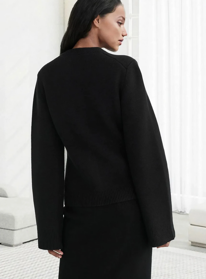 Morbido | Cardigan Con Bottoni Autunnale