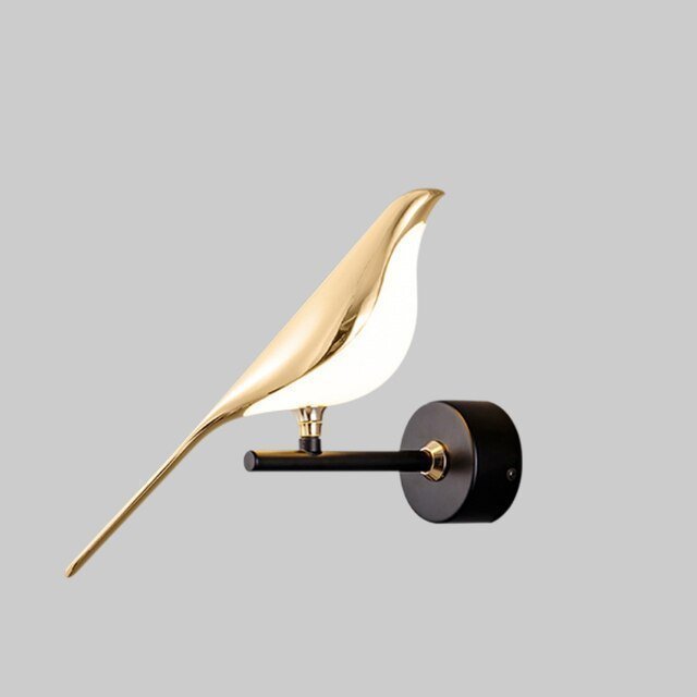 Lampada da Parete Moderna a Forma di Uccello Design Unisex - Vesarelli