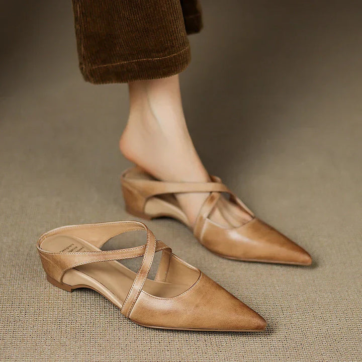 Mules Donna | Cinturino Incrociato & Design a Punta Chic