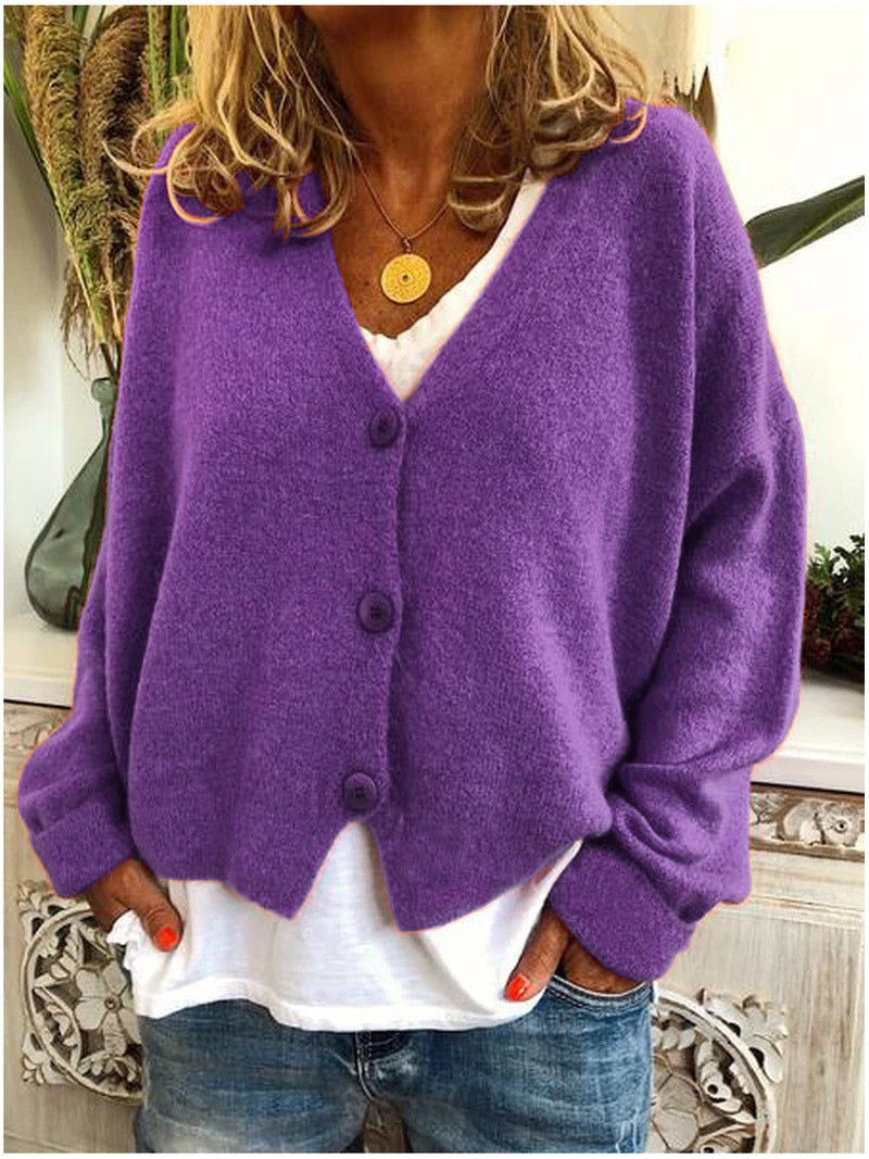 Gilet Donna in Maglia Elegante Vestibilità Classica