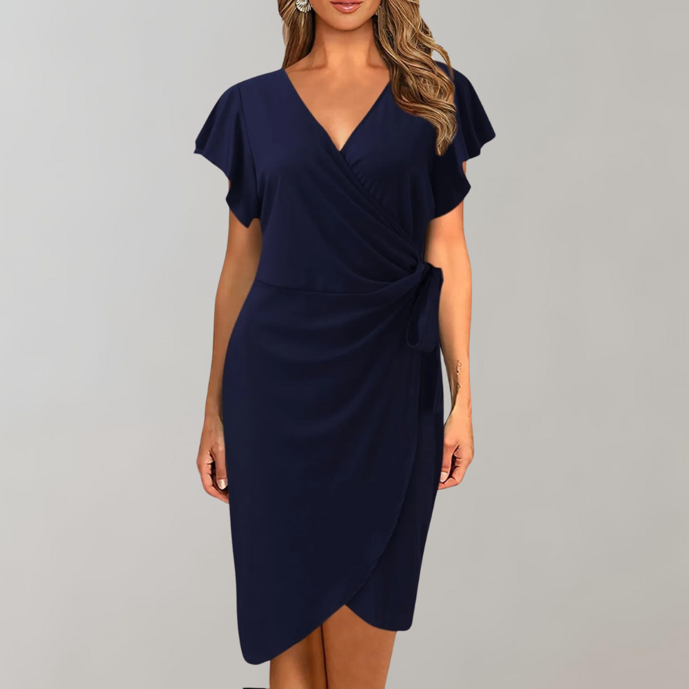 Abito Midi Donna Svasato Taglio Aria Design Classico