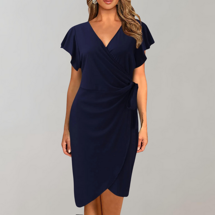 Abito Midi Donna Svasato Taglio Aria Design Classico