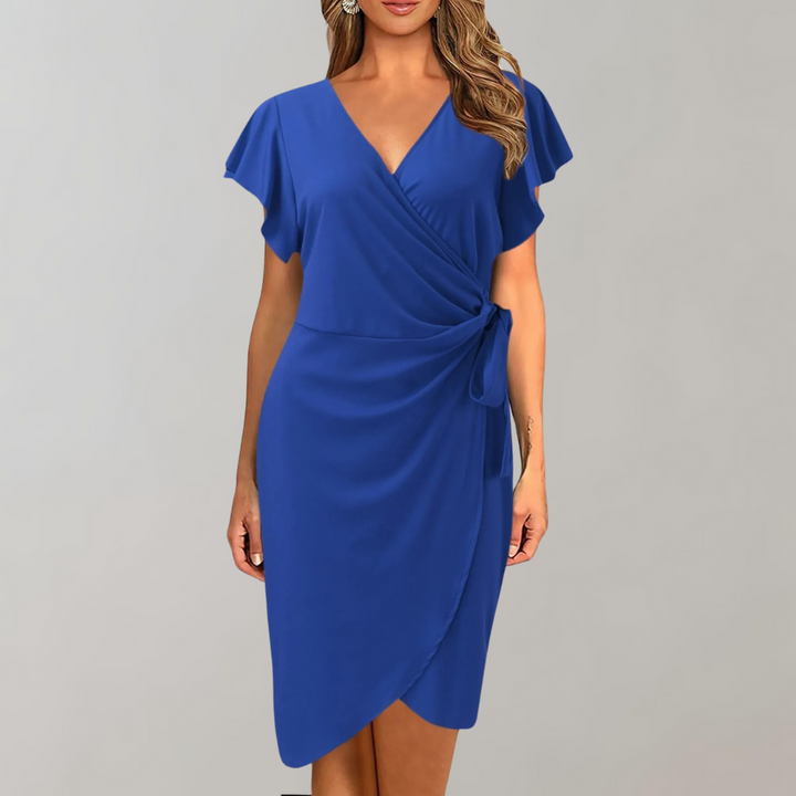 Abito Midi Donna Svasato Taglio Aria Design Classico
