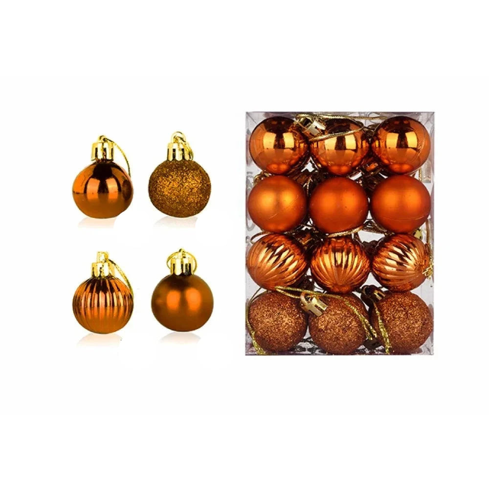 Palline Decorative Natalizie Lucide per Albero Eleganti - Vesarelli