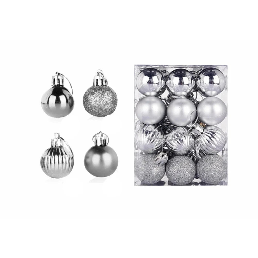 Natale luminoso | Eleganti palline decorative per decorare l'albero di Natale 10