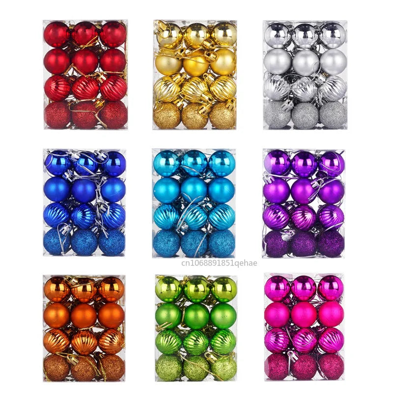 Natale luminoso | Eleganti palline decorative per decorare l'albero di Natale 2