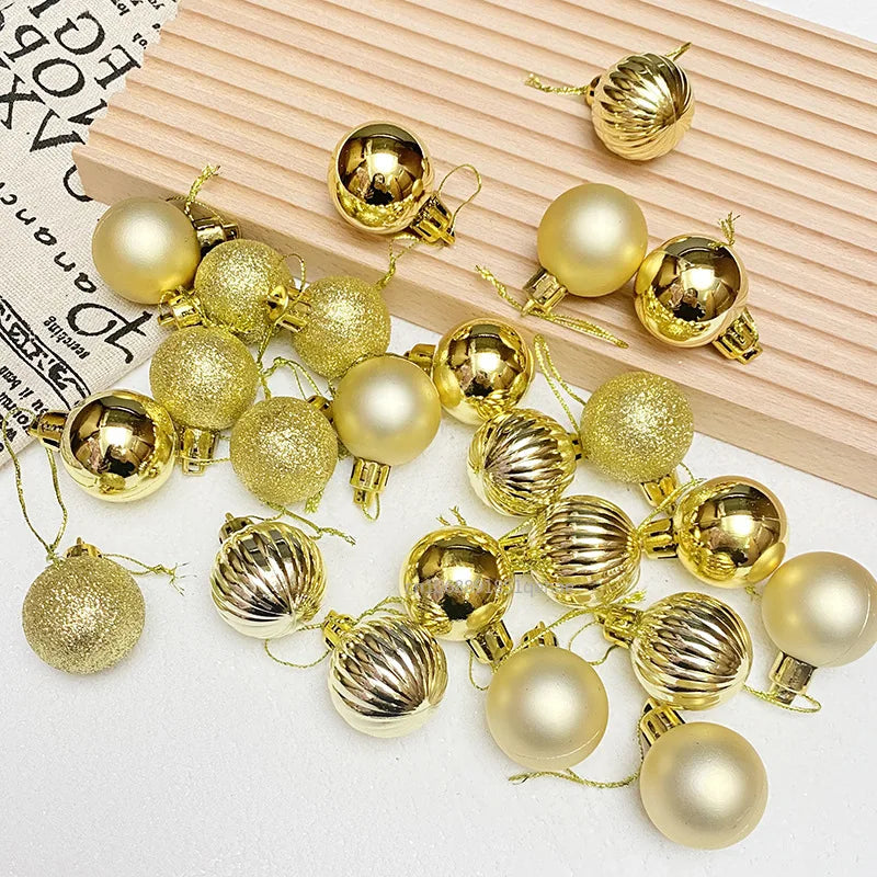 Natale luminoso | Eleganti palline decorative per decorare l'albero di Natale 3