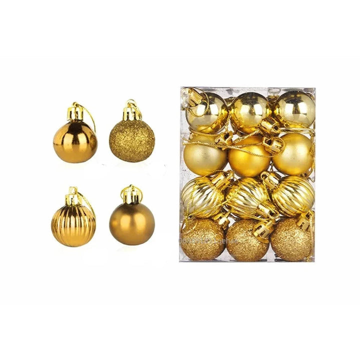 Natale luminoso | Eleganti palline decorative per decorare l'albero di Natale 5