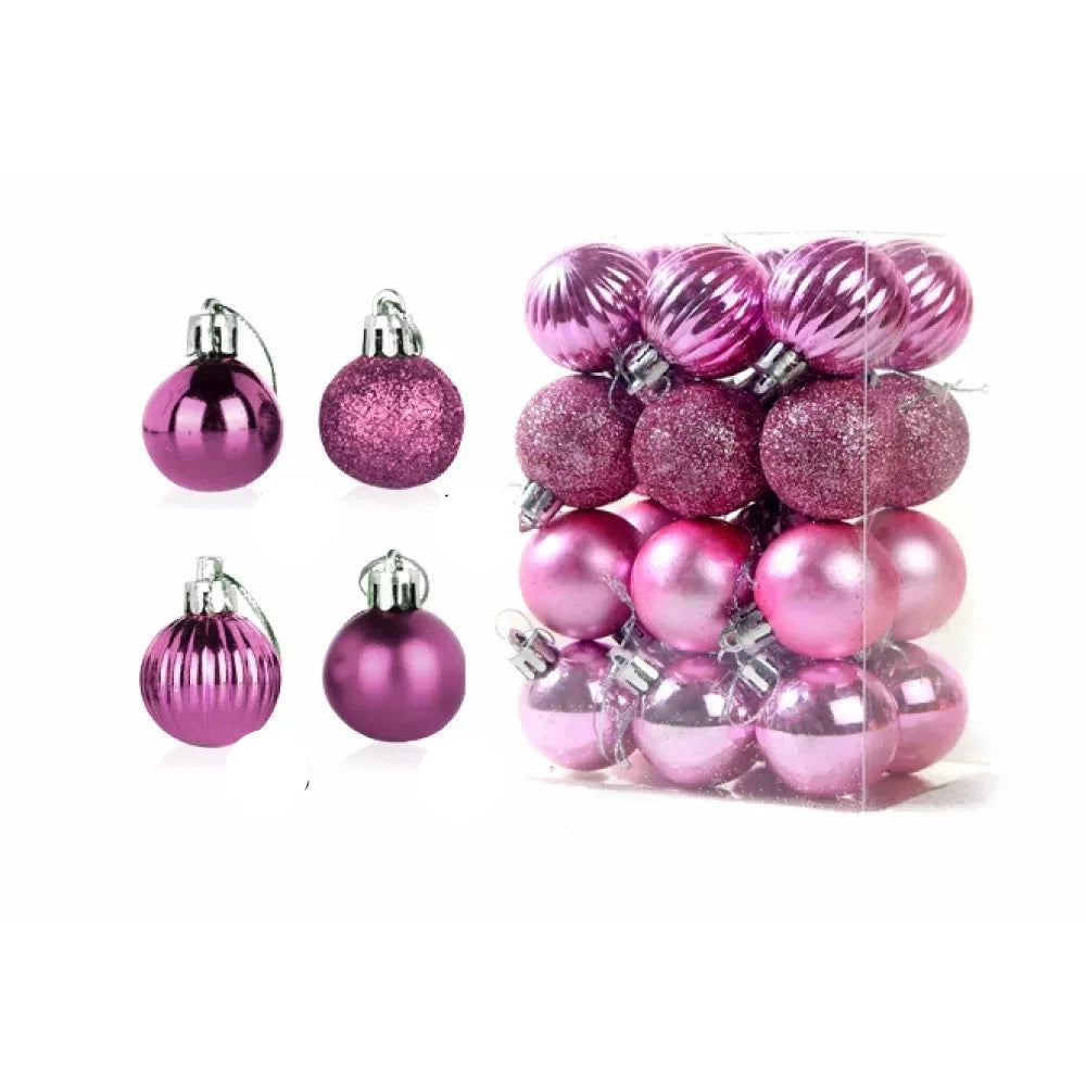 Natale luminoso | Eleganti palline decorative per decorare l'albero di Natale 8