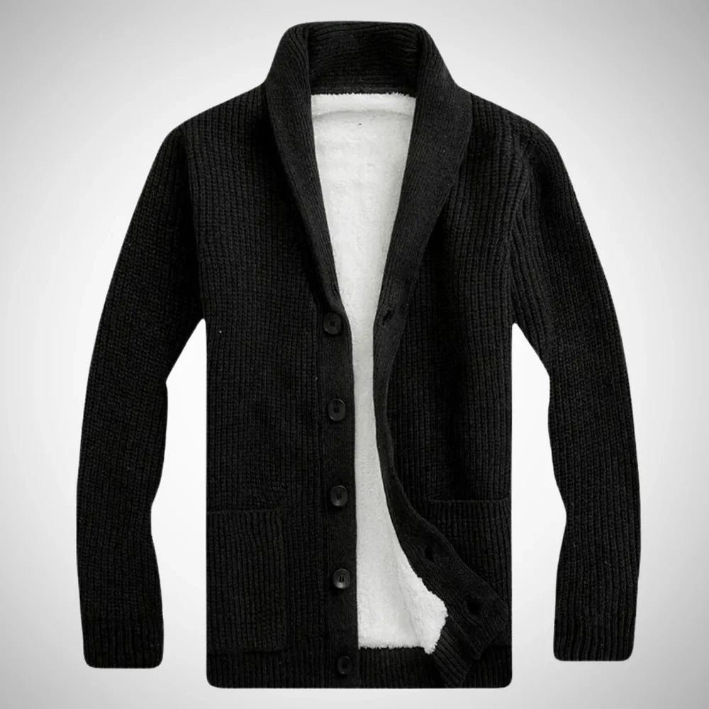 Niklas | Elegante cardigan invernale in pile 1