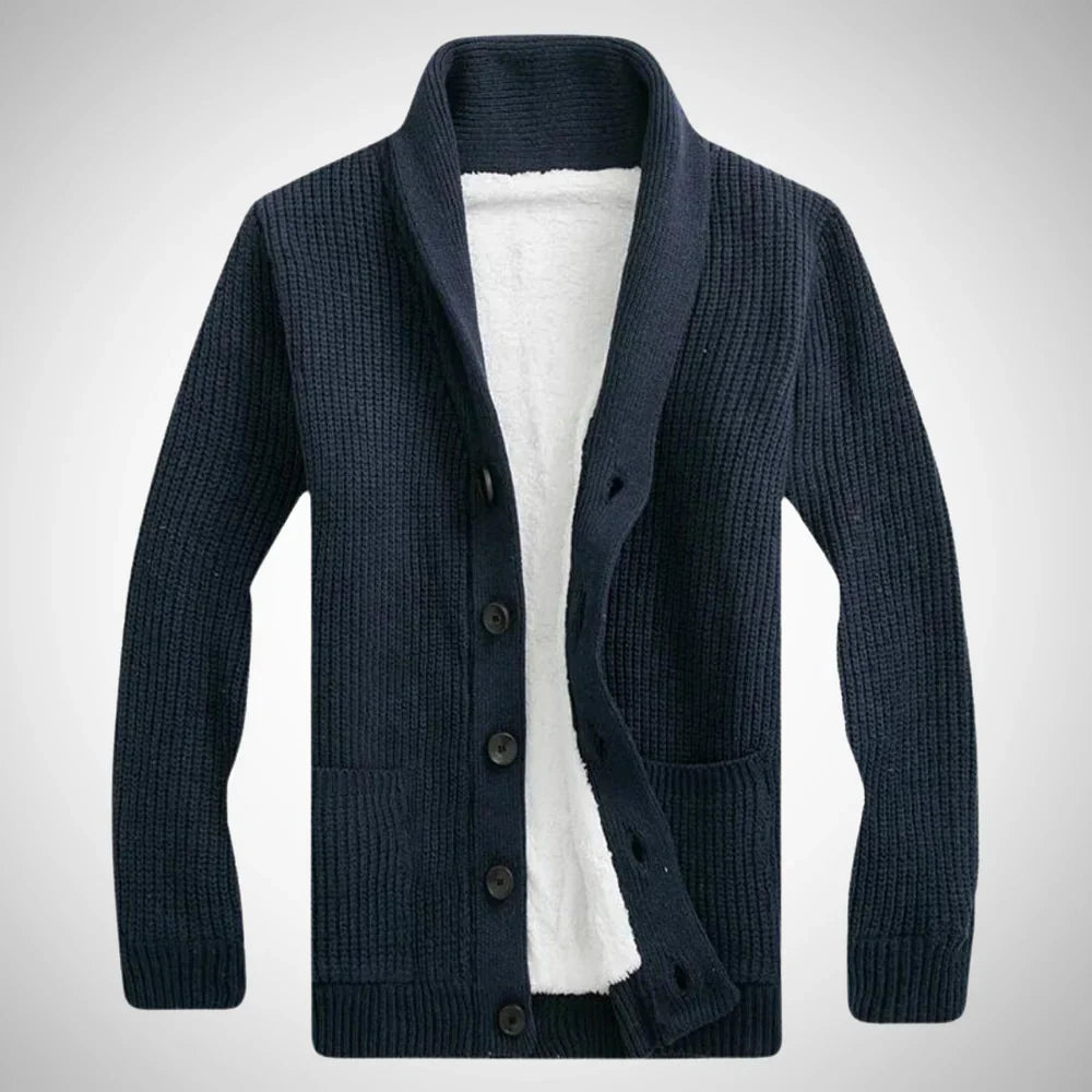 Niklas | Elegante cardigan invernale in pile 2