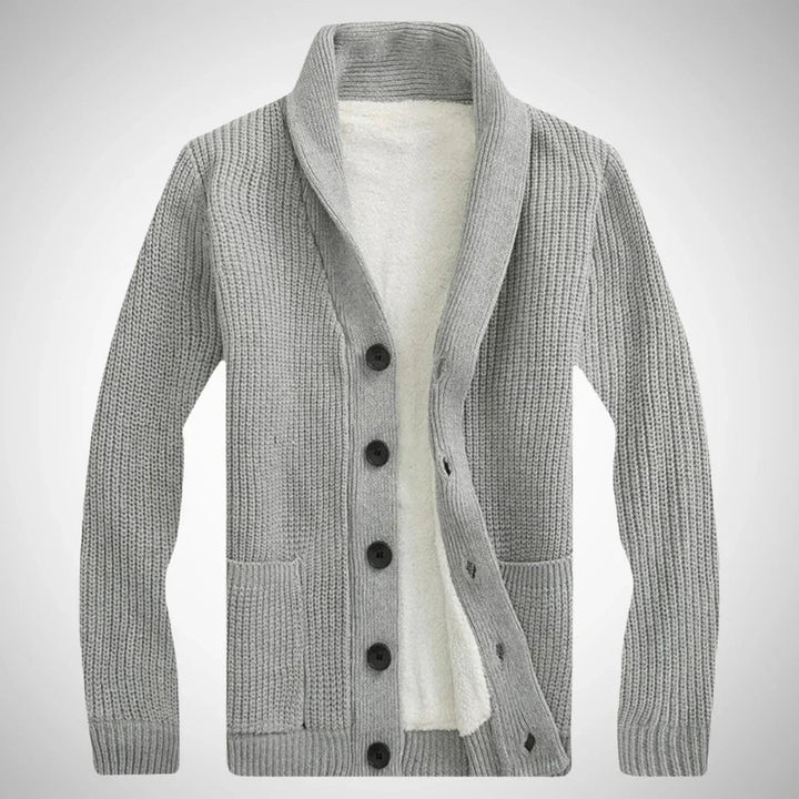 Niklas | Elegante cardigan invernale in pile 4