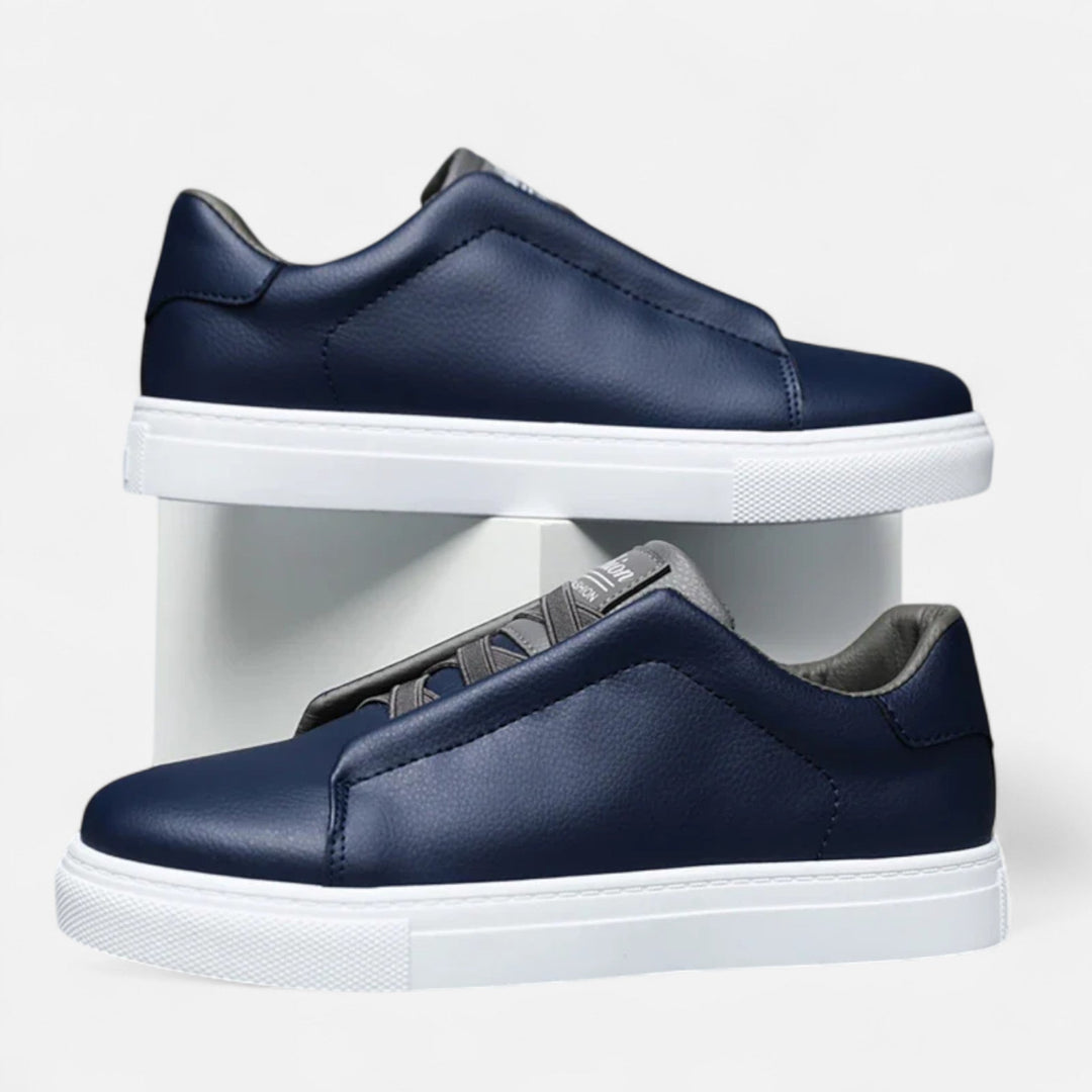 Noah | Eleganti e comode sneakers slip-on in pelle 1