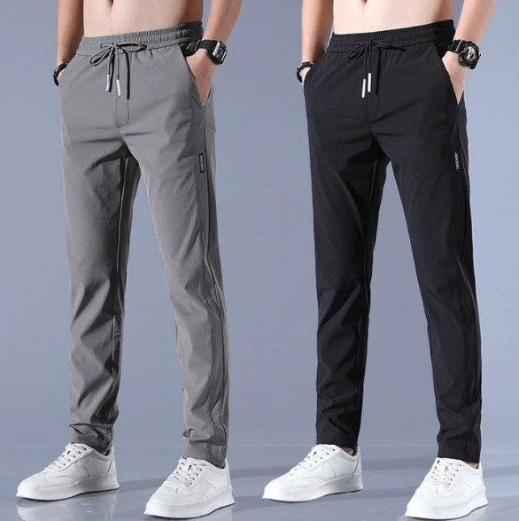 Pantaloni Uomo Elasticizzati Leggeri Vestibilità Slim - Vesarelli