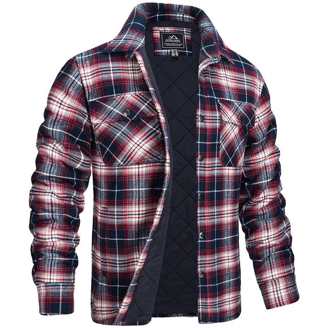 Giacca Uomo Slim Fit Quadri Stile Elegante Comodo