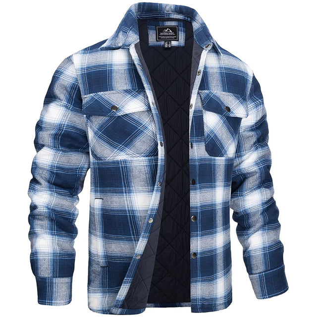 Giacca Uomo Slim Fit Quadri Stile Elegante Comodo