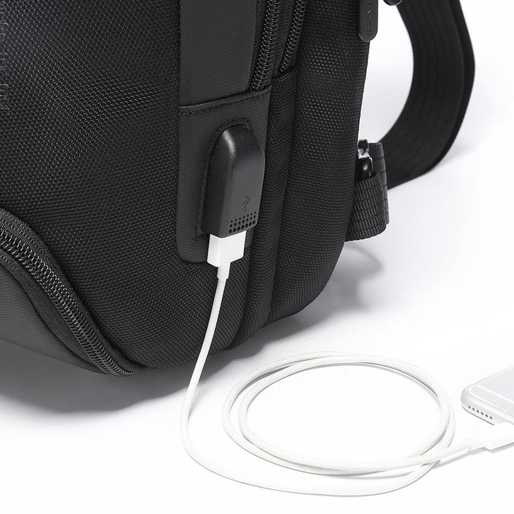 Nuova borsa a tracolla antifurto Bange per uomo 7